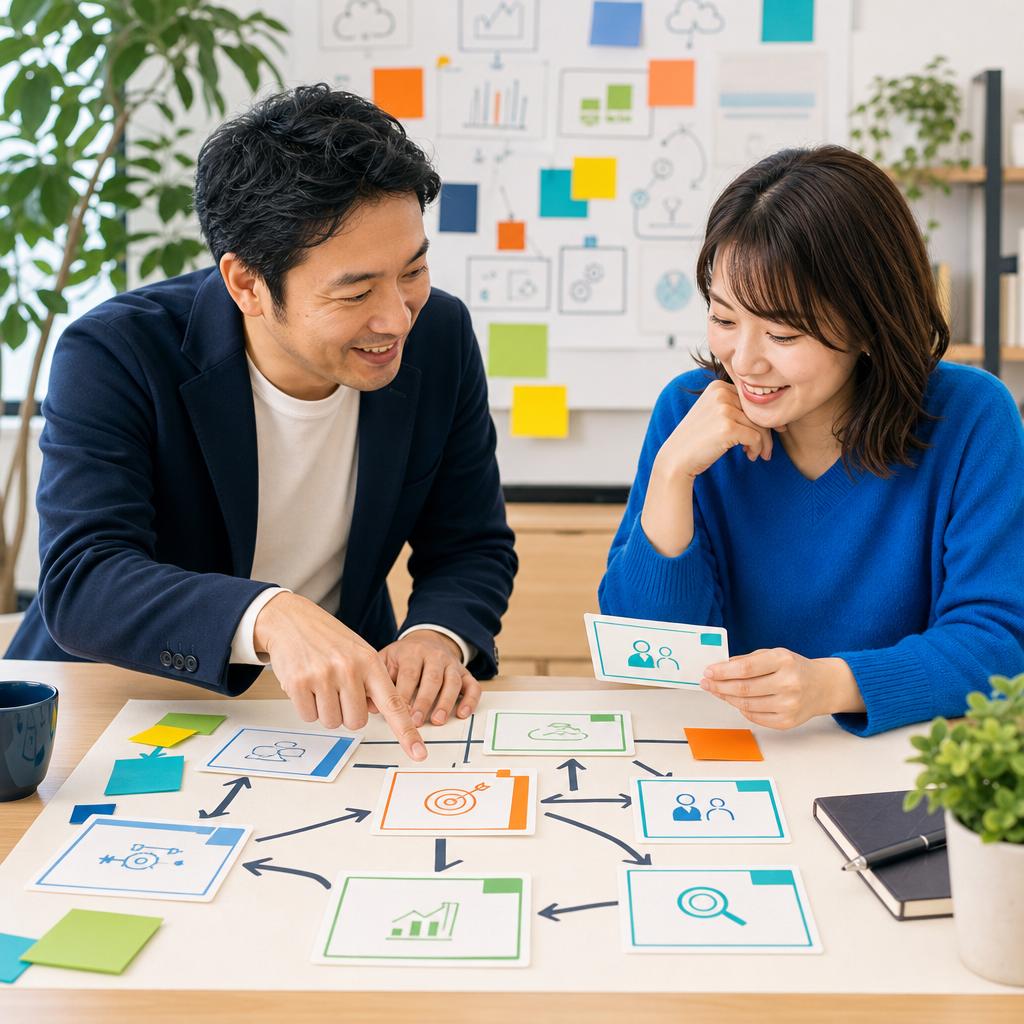 イケラボ・ロードマップ生成のイメージ