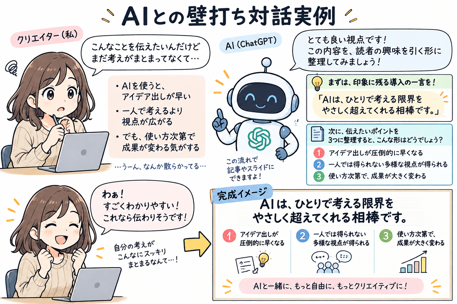 AIとの壁打ち対話実例